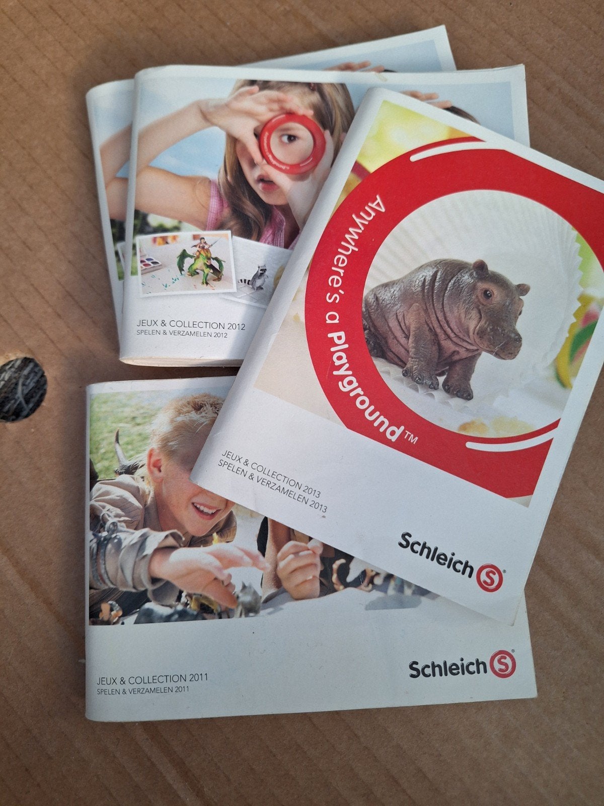 Schleich catalogi 2011, 2012, 2013 - Zeldzaam verzamelobject, Ophalen of Verzenden, Gebruikt, Overige soorten, Overige typen