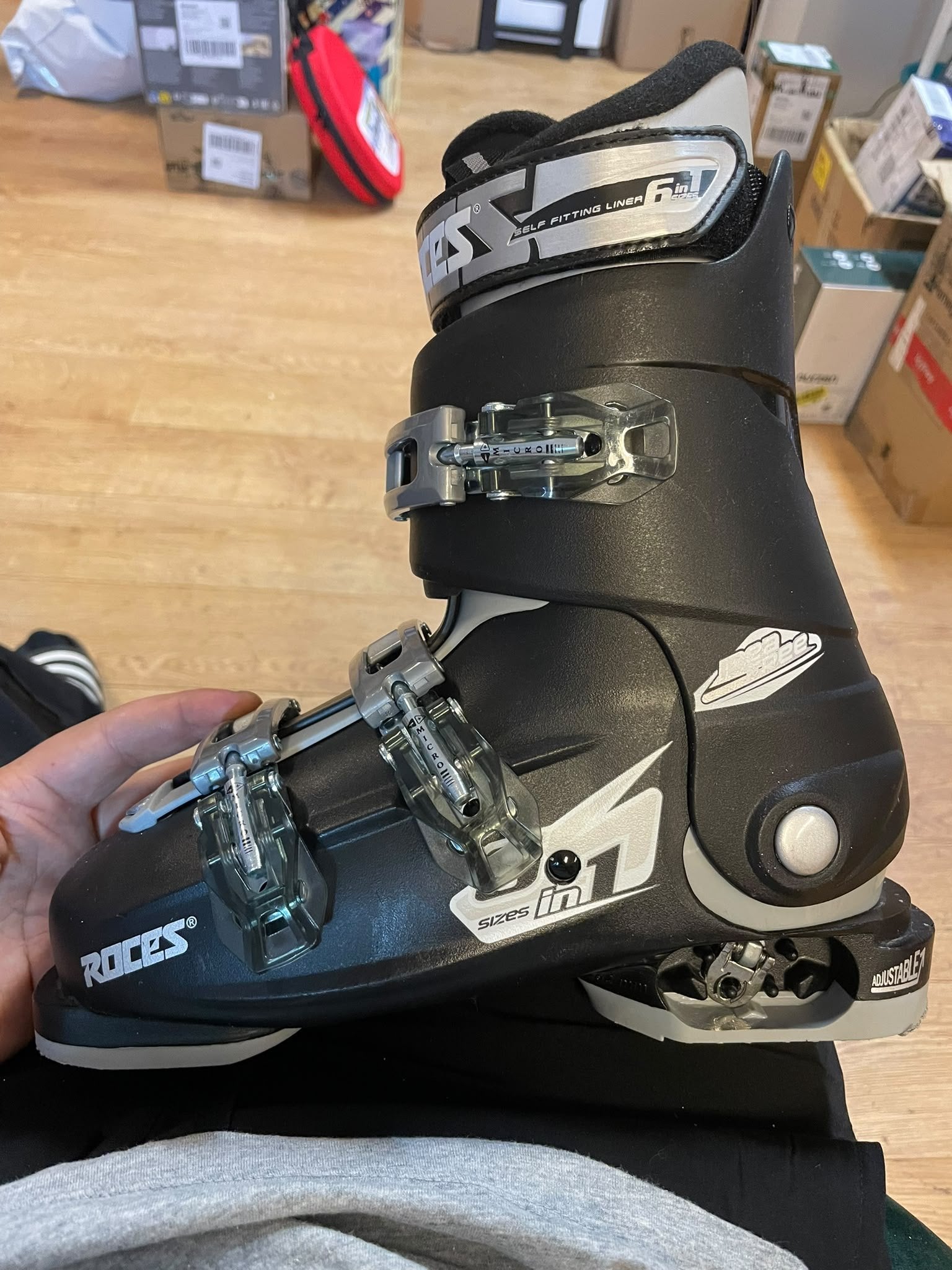 Roces Verstelbare Skischoenen / Ski Boots Maat 36-40 – Zo go, Ophalen of Verzenden, Zo goed als nieuw