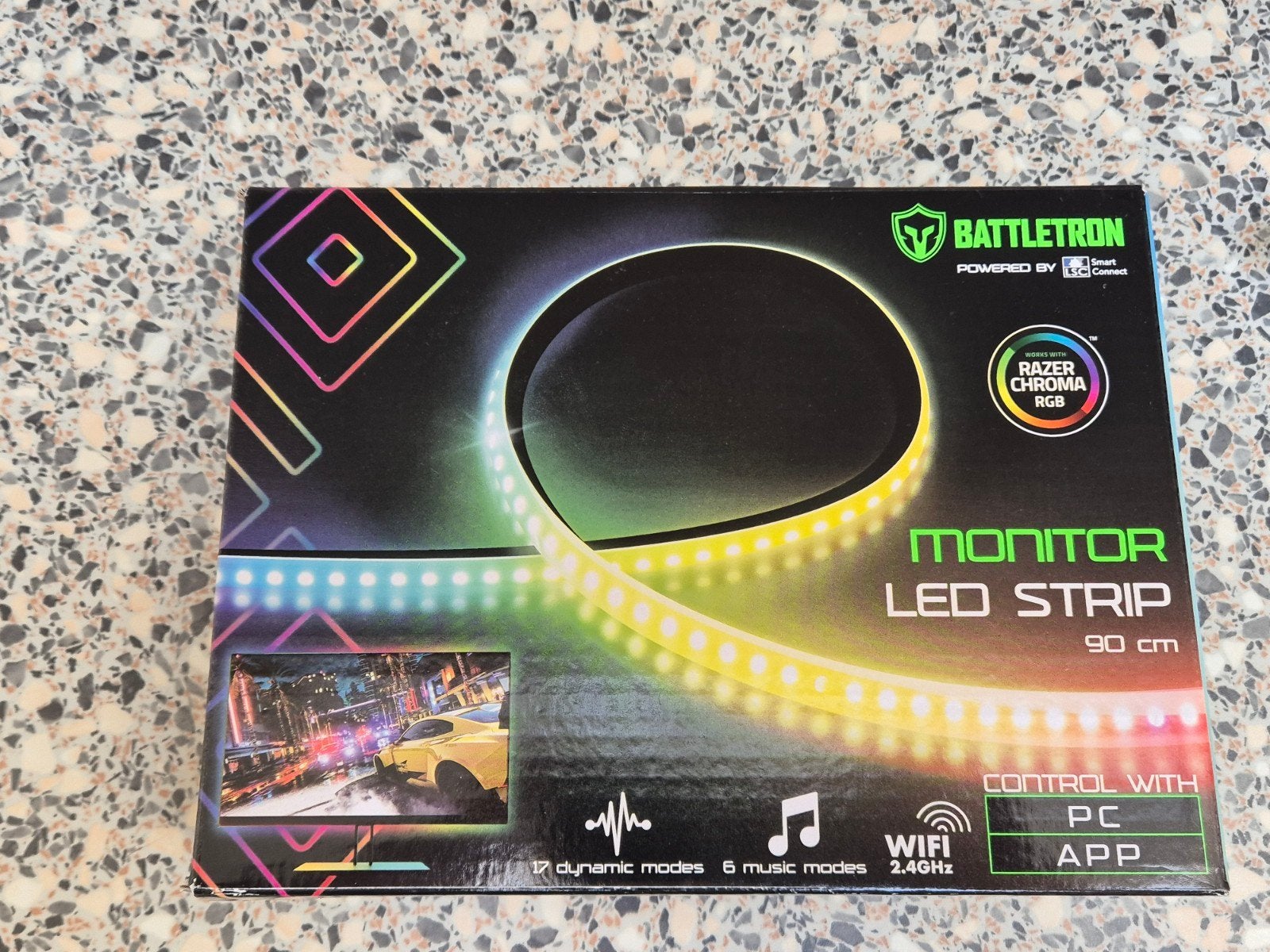 Battletron led strip monitor 90cm (Razer Chroma RGB), Computers en Software, Monitoren, Battletron, Nieuw, Ophalen of Verzenden
