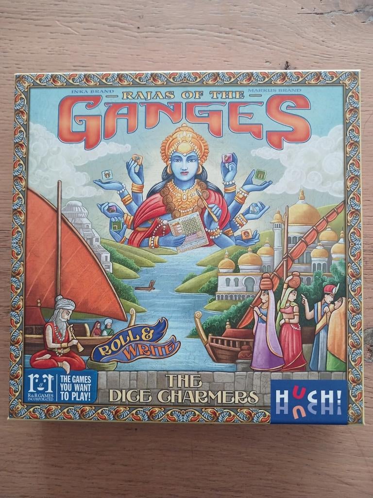 Rajas of the Ganges Dice Charmers, Hobby en Vrije tijd, Gezelschapsspellen | Bordspellen, Ophalen of Verzenden, Zo goed als nieuw