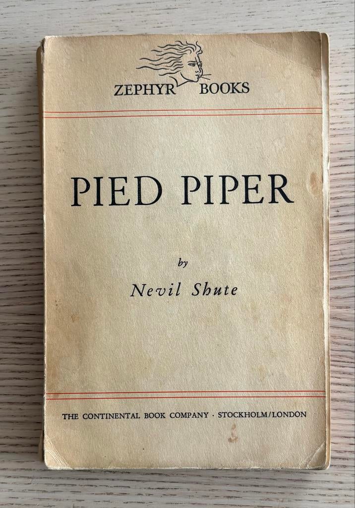 Pied Piper - Nevil Shute (Zephyr Books), Ophalen of Verzenden, Gelezen, Europa overig