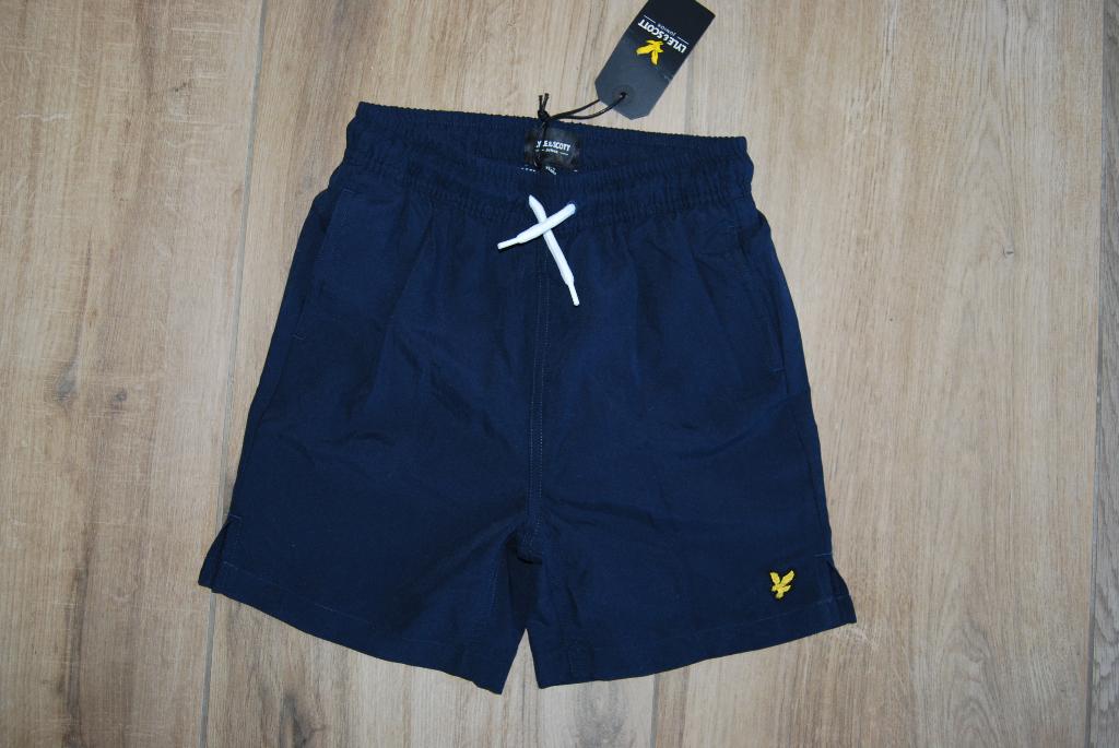 Nieuwe donkerblauwe zwembroek Lyle & Scott maat 134, Ophalen, Lyle & Scott, Jongen, Nieuw