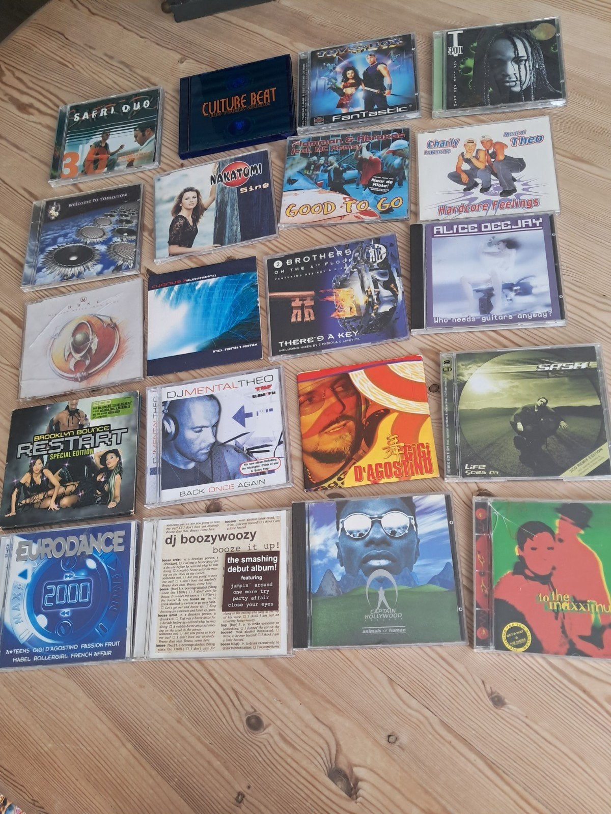 EURODANCE CD'S, Cd's en Dvd's, Cd's | Dance en House, Ophalen, Gebruikt, Dance Populair, Album