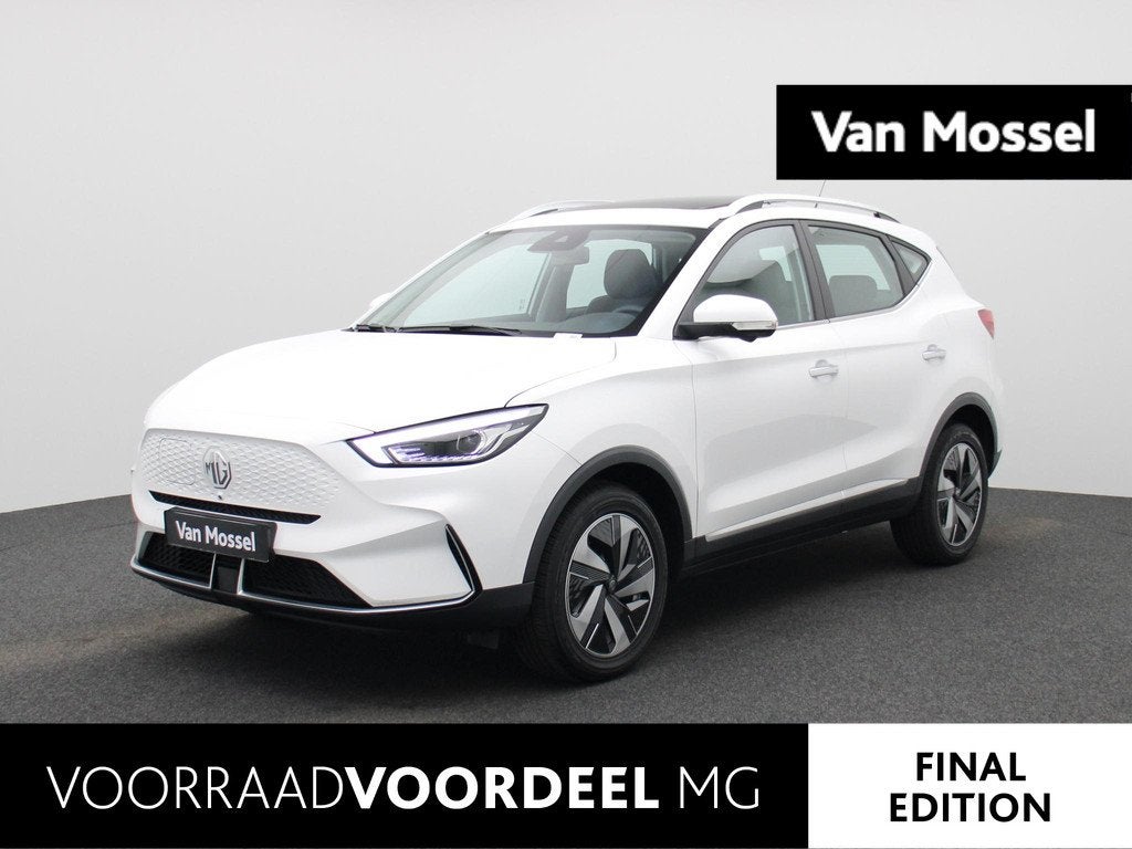 MG ZS EV Standard Range Luxury 50 kWh | Voorraad voordeel |, Auto's, MG, Wit, Origineel Nederlands, 320 km, Nieuw