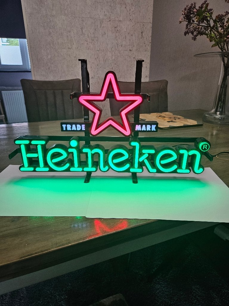 reclame bord van heineken, Ophalen, Nieuw, Reclamebord