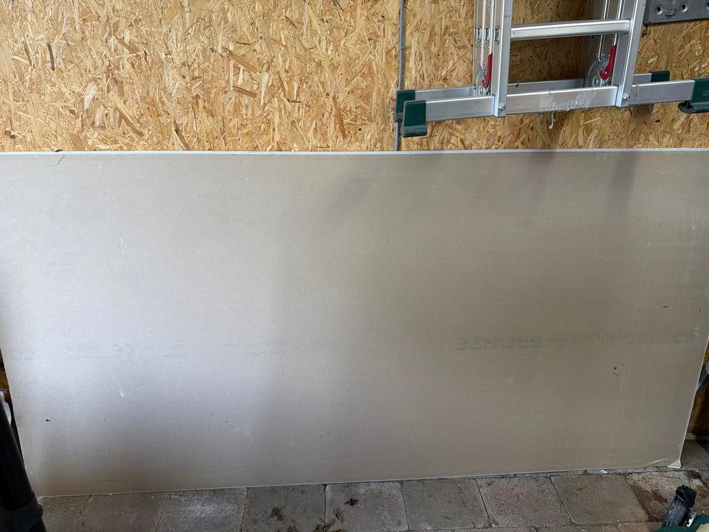 Gipsplaat 4AK 12.5x1200 - Hoekjes gebroken, Ophalen, Gebruikt, Overige materialen, Minder dan 20 mm