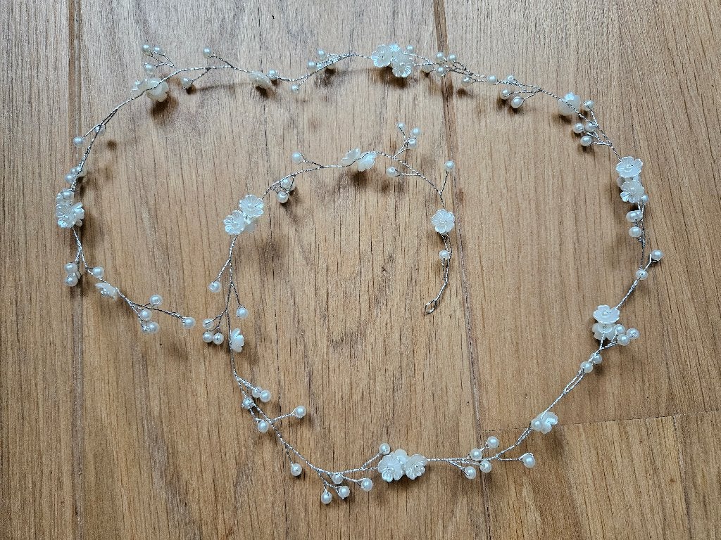 Haaraccessoires, 95cm, nieuw, Ophalen of Verzenden, Nieuw, Wit, Accessoires