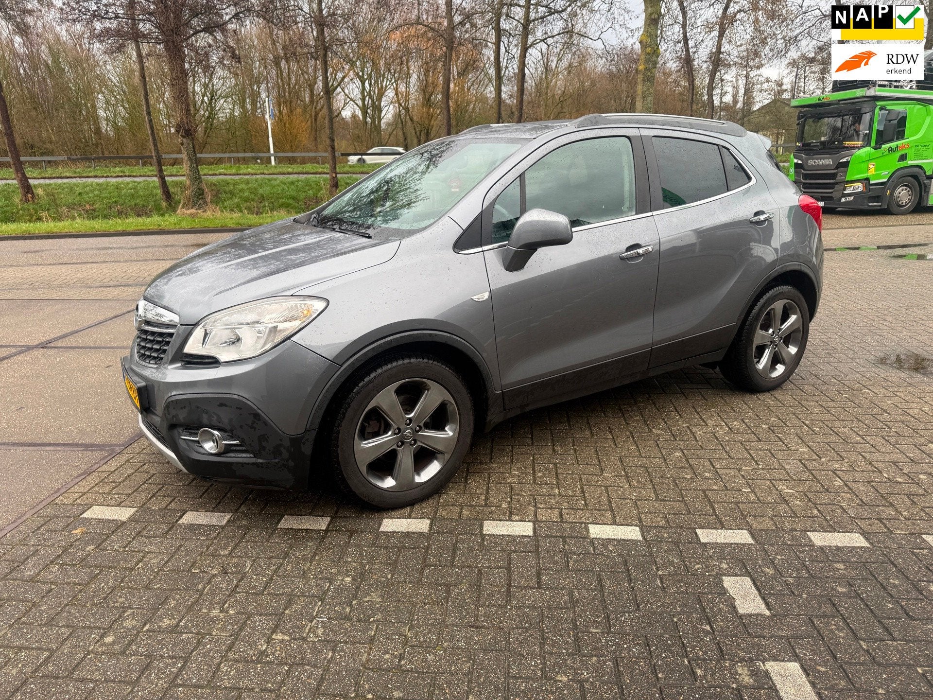 Opel Mokka 1.6 Cosmo (( apk/ leder / ))), Voorwielaandrijving, Euro 5, 15 km/l, Gebruikt
