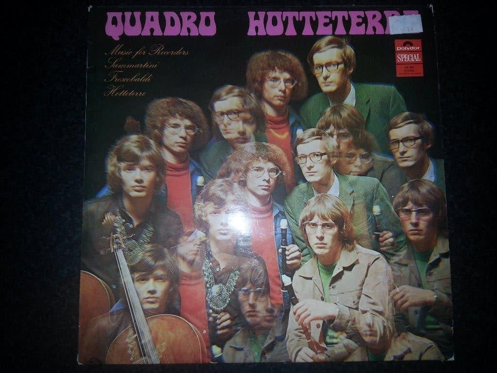 Quadro Hotteterre Music For Recorders, LP, Kamermuziek, Ophalen of Verzenden, Zo goed als nieuw