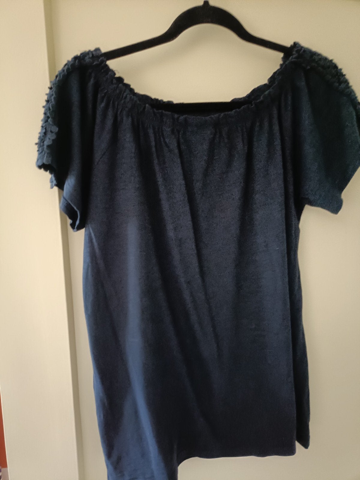 DONKERBLAUW SHIRTJE, Blauw, Maat 42/44 (L), Ophalen of Verzenden, Zo goed als nieuw