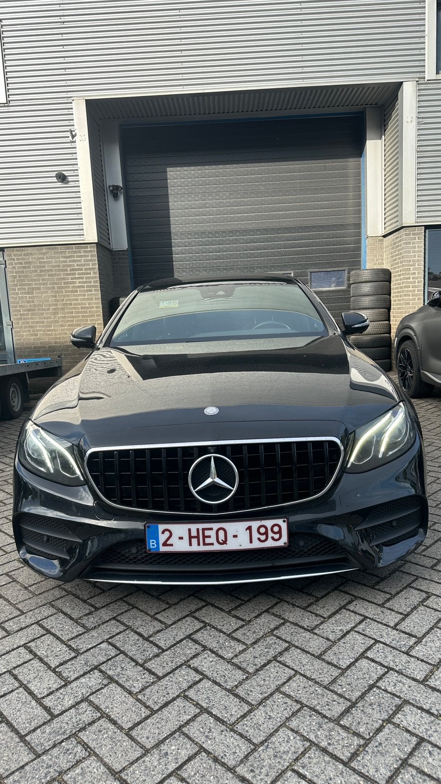 W213 grille hoogglans zwart, Ophalen
