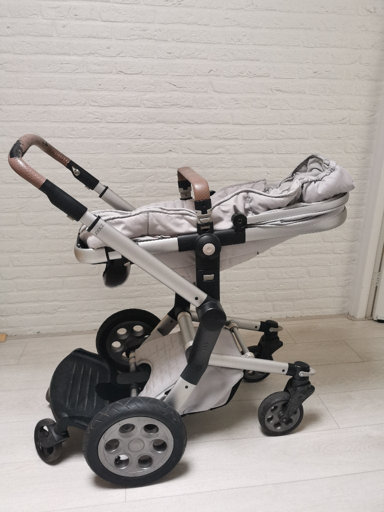 kinderwagen zonder wiegje met meerijplanje, Ophalen, Kinderwagen, Overige merken, Gebruikt