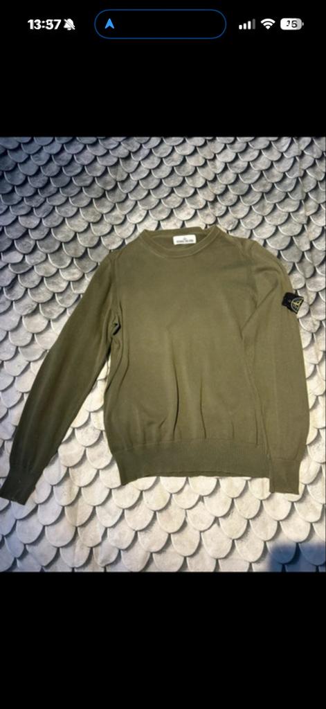Stone island trui, Ophalen of Verzenden, Zo goed als nieuw, Maat 48/50 (M), Groen