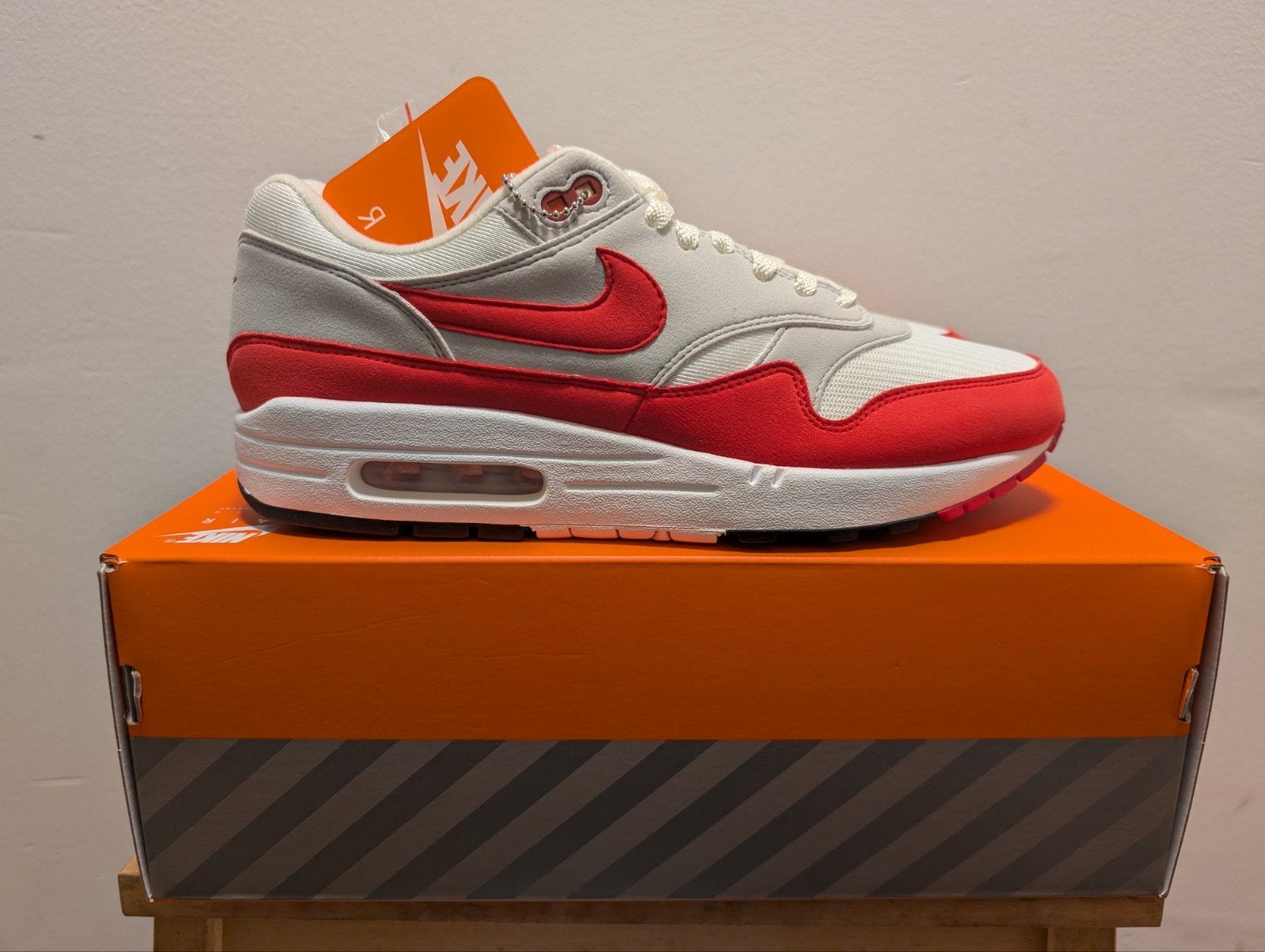 Nike Air Max 1 Anniversary OG red 43, Nike air max, Overige kleuren, Nieuw, Ophalen of Verzenden