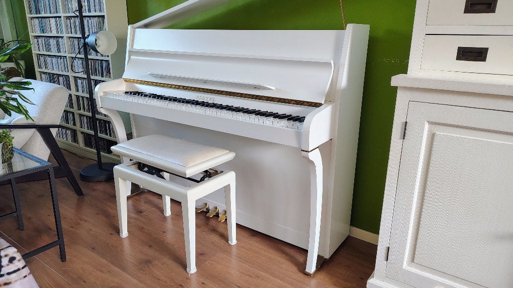 Pleyel piano, wit, Ophalen, Gebruikt, Wit, Allerwelttrost@gmail.com