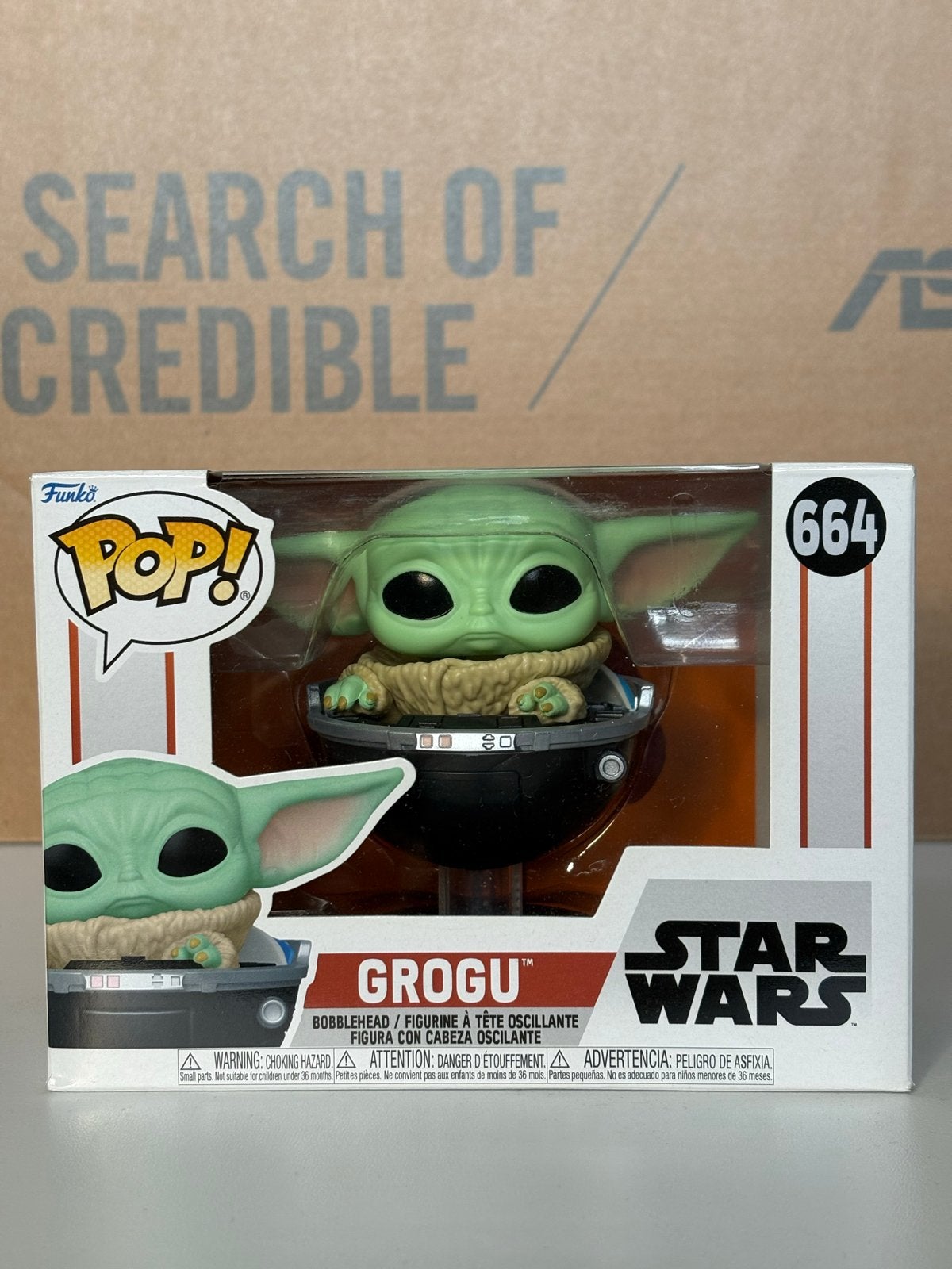 Funko Pop! Star Wars: The Mandalorian - Grogu #664, Kinderen en Baby's, Ophalen of Verzenden, Nieuw