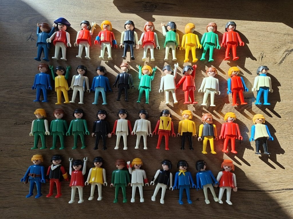 Playmobil : Setje Figuurtjes !!, Ophalen of Verzenden, Gebruikt, Losse onderdelen