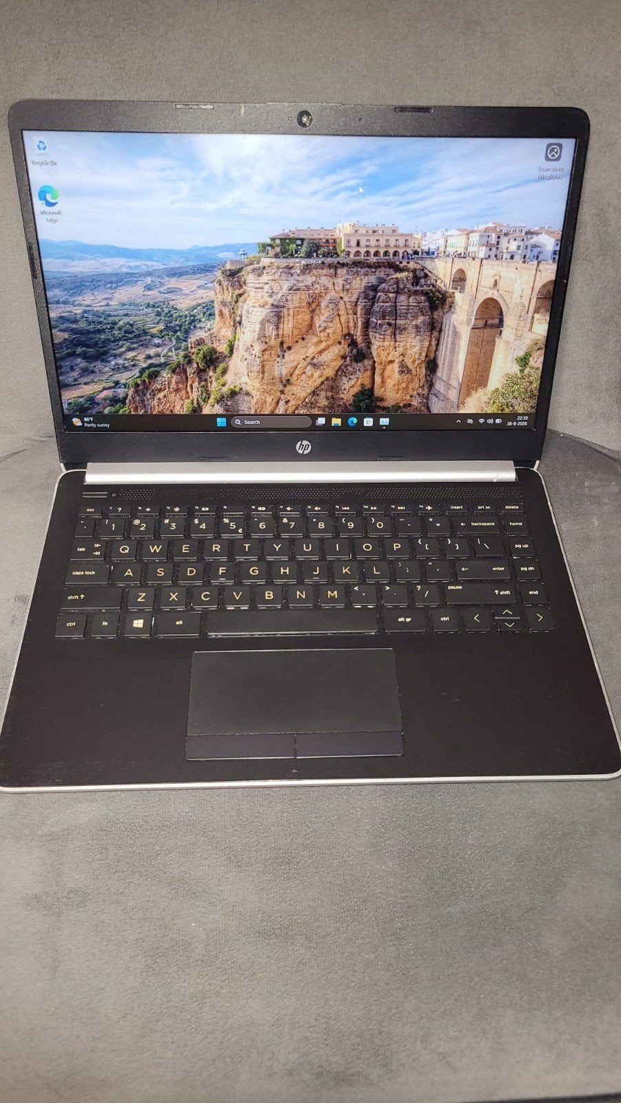 laptop hp Ryzen 3-14 inch, Ophalen of Verzenden, Zo goed als nieuw