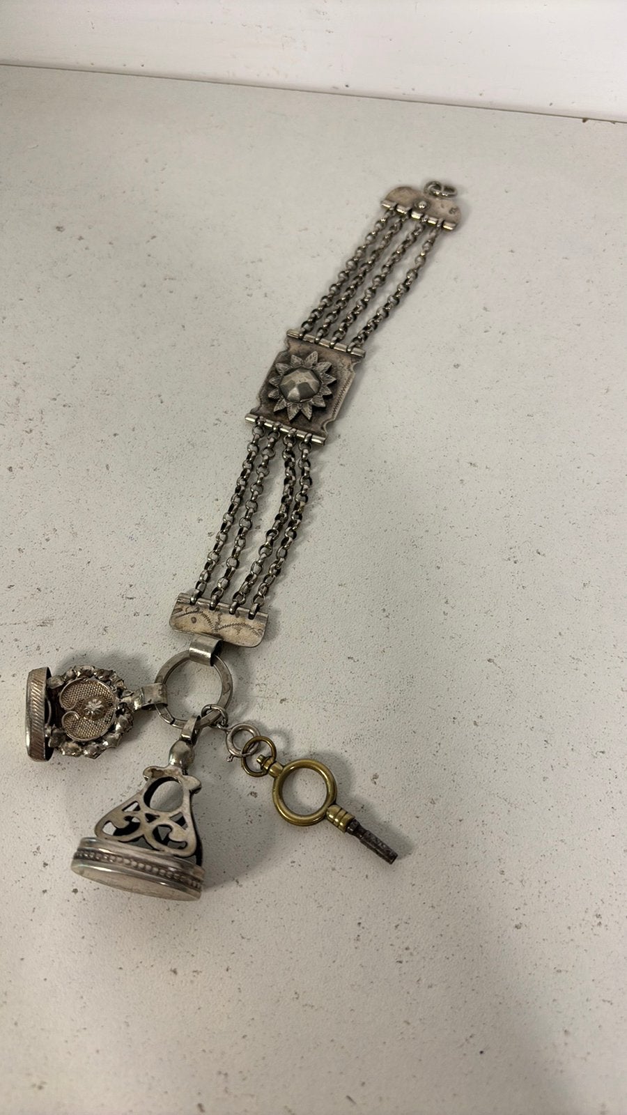 Chatelaine zilver, Verzenden, Zilver