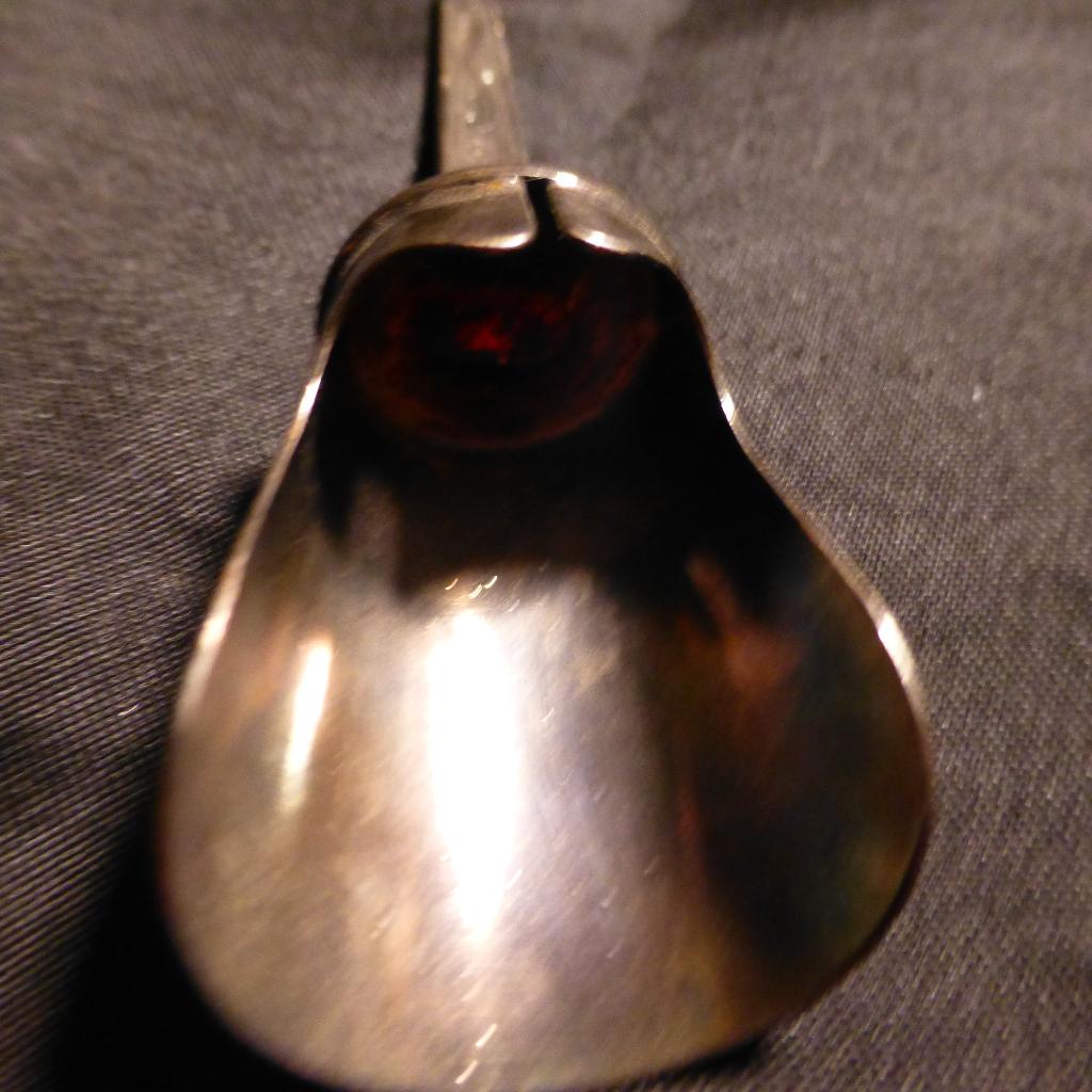 Thee lepel verzilverd, Antiek en Kunst, Ophalen of Verzenden