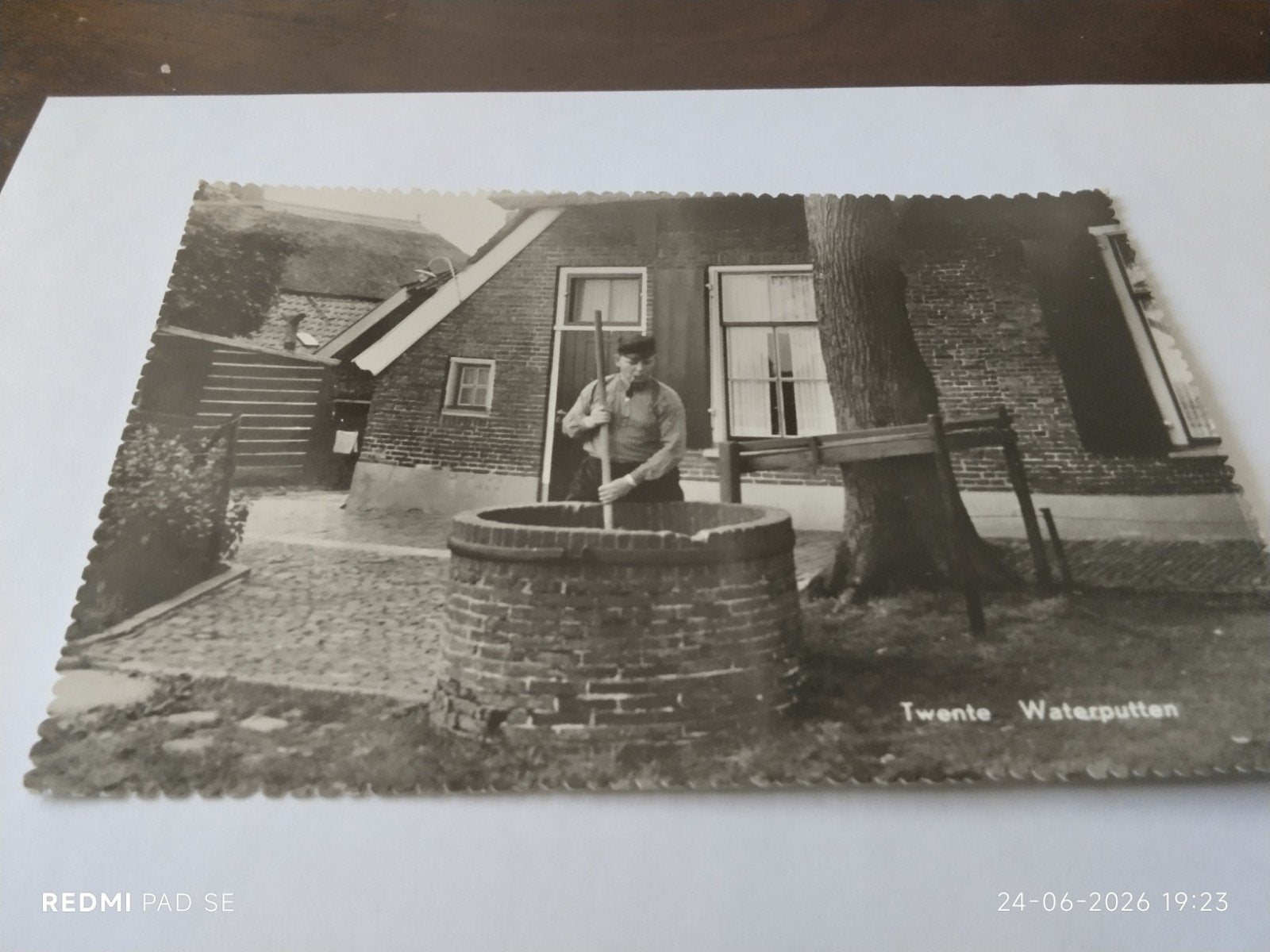 Oude ansichtkaart Twente Waterputten, Holten 1961, Verzamelen, Ansichtkaarten | Nederland, Ophalen of Verzenden, 1960 tot 1980