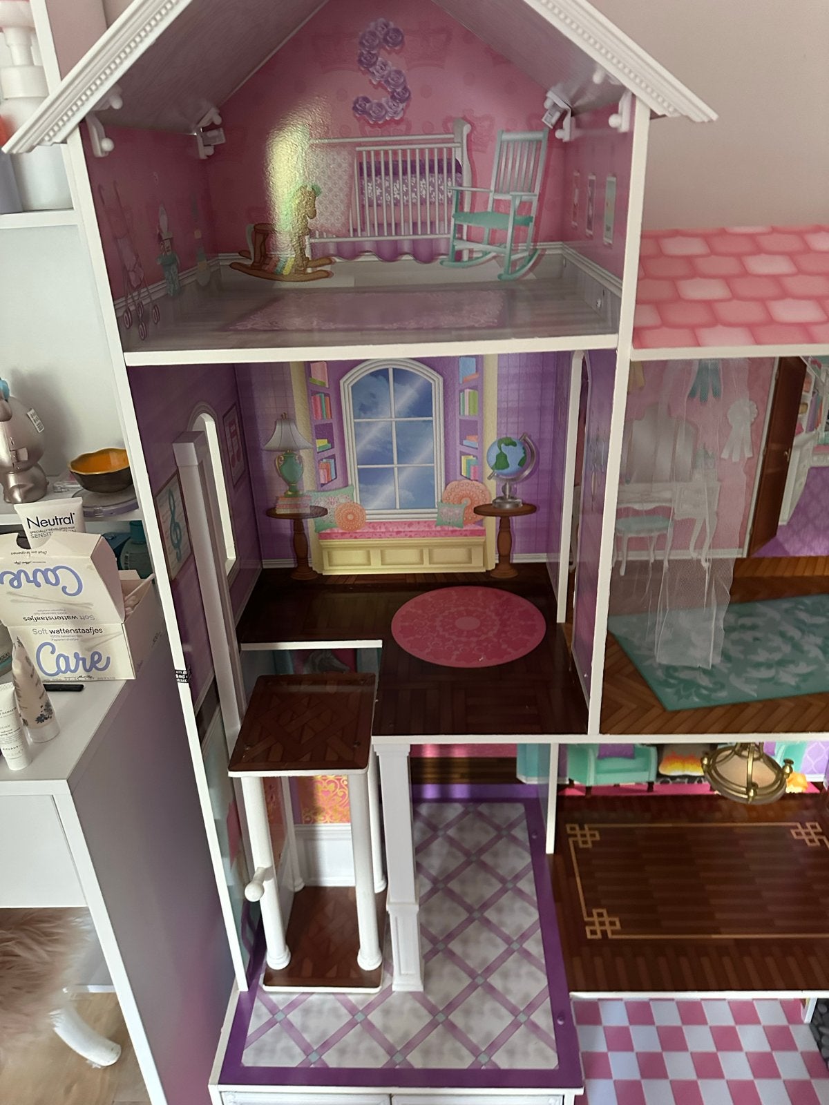 Kidscraft Groot Poppenhuis, met vele accesoires, Kinderen en Baby's, Ophalen, Gebruikt, Poppenhuis