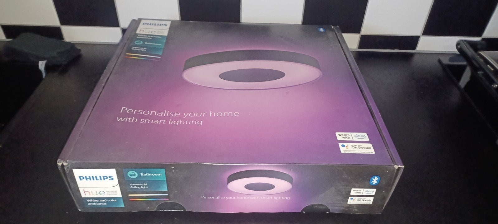 Philips Hue Xamento M Plafondlamp - White & Color Ambiance, Ophalen of Verzenden, Nieuw