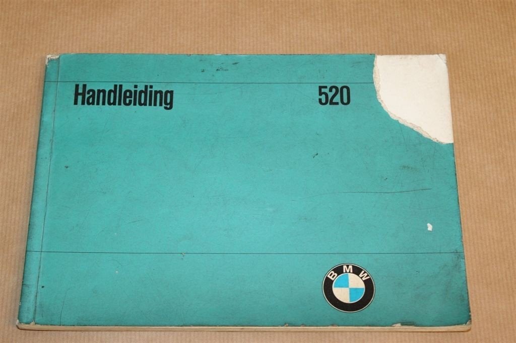 Handleiding BMW 520 - Circa 1975, Ophalen of Verzenden