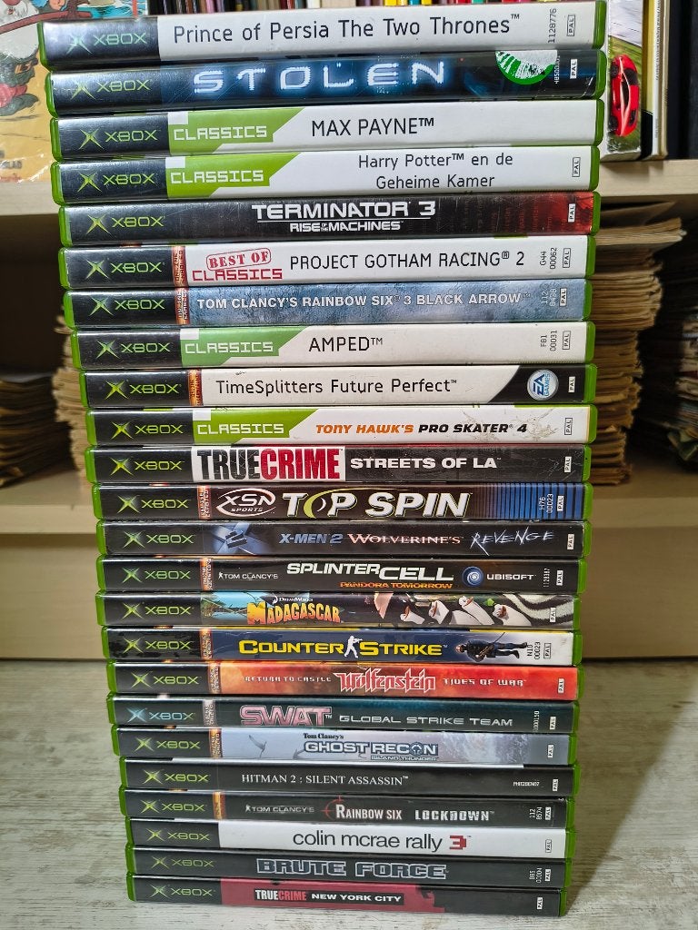 24 spellen voor XBOX Original, Gebruikt, Verzenden, Sport, 3 spelers of meer