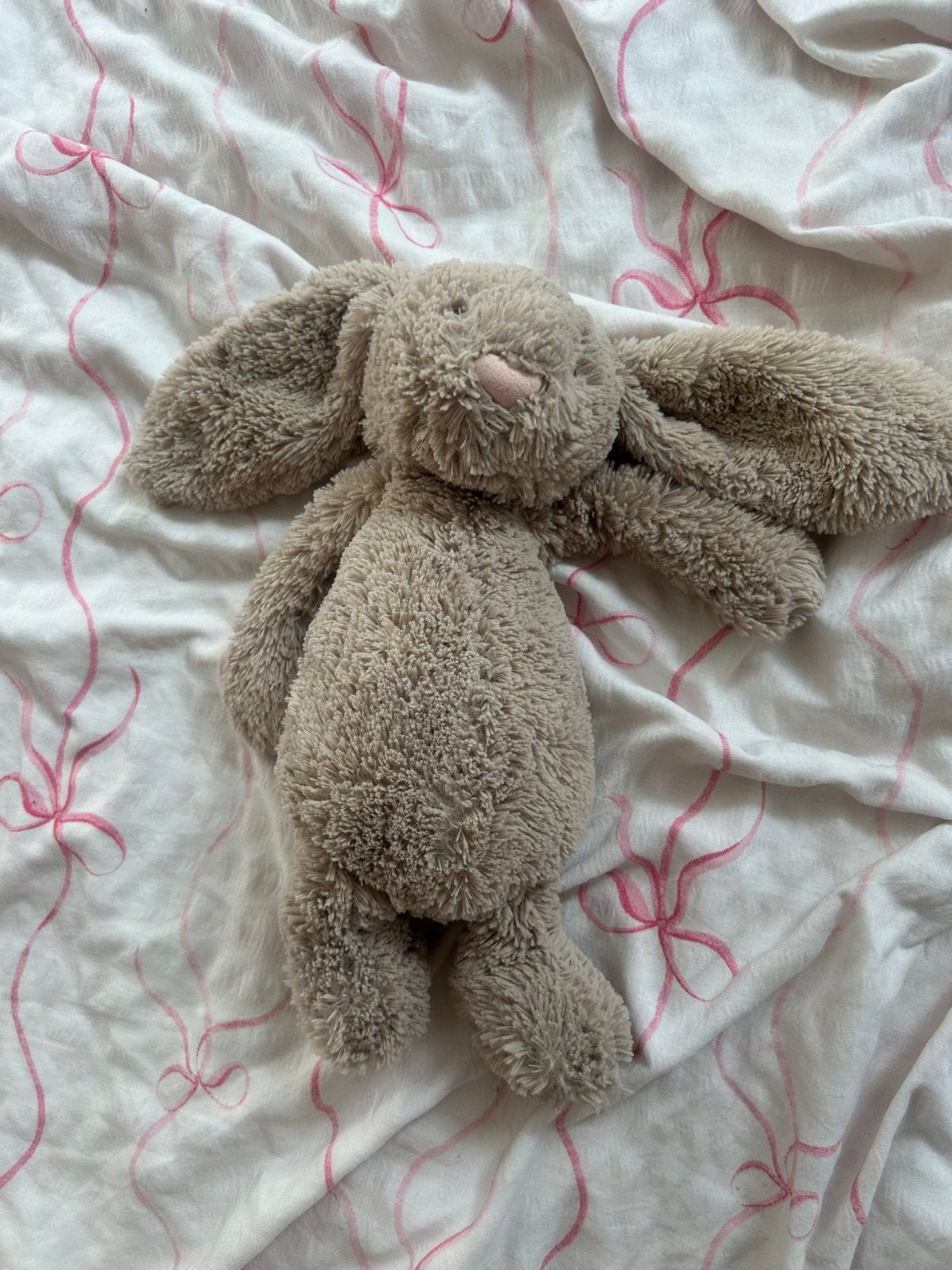 Jellycat Bashful Bunny knuffel - beige, middelgroot, Jellycat, Overige karakters, Konijn, Ophalen of Verzenden