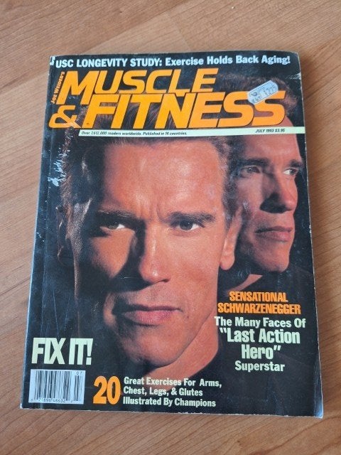 Muscle & Fitness 1993 Arnold Schwarzenegger Bodybuilding, Verzenden, 1980 tot heden, Buitenland, Tijdschrift