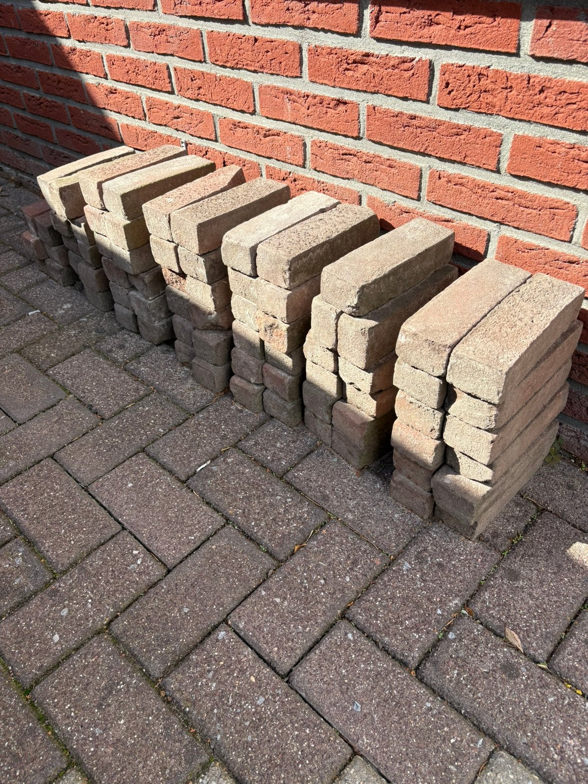 Klinkers gratis af te halen, Ophalen, Gebruikt, Beton, Klinkers