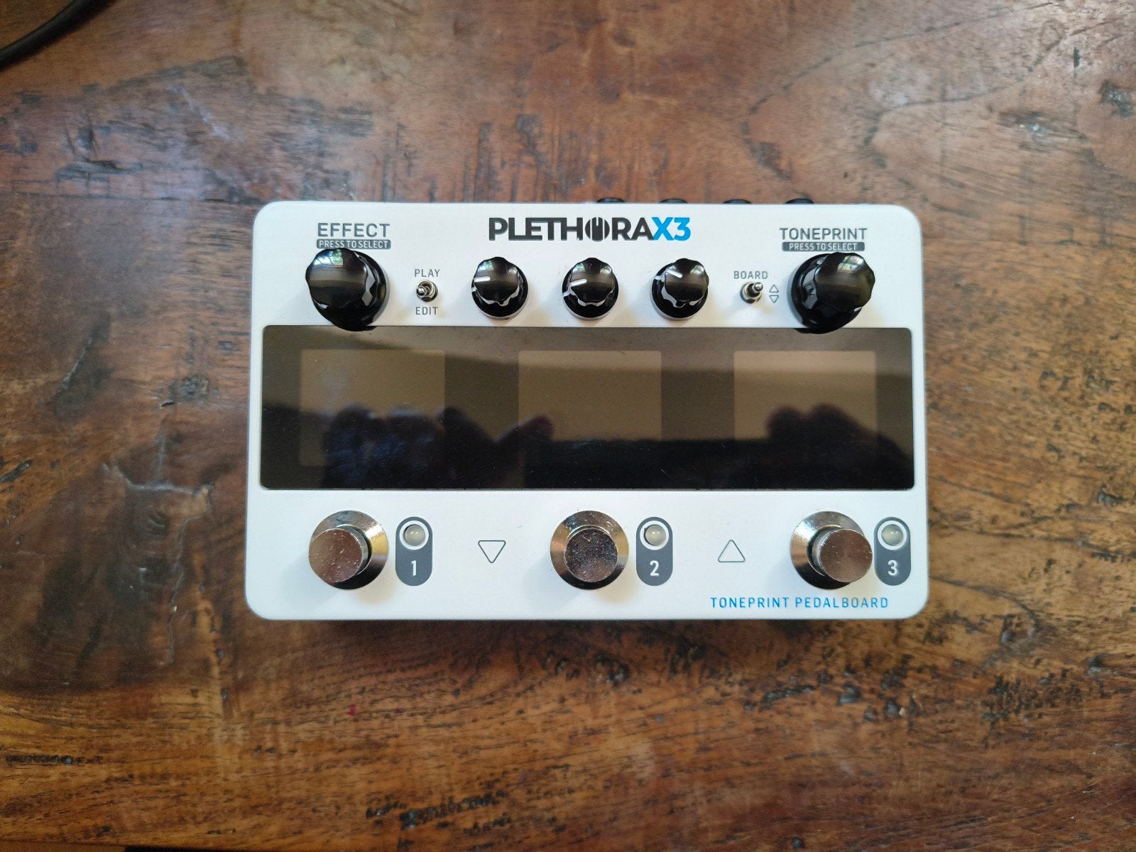 TC Electronic Plethora X3 Multi-effect Pedaal (Gebruikt), Muziek en Instrumenten, Effecten, Ophalen of Verzenden, Gebruikt, Multi-effect