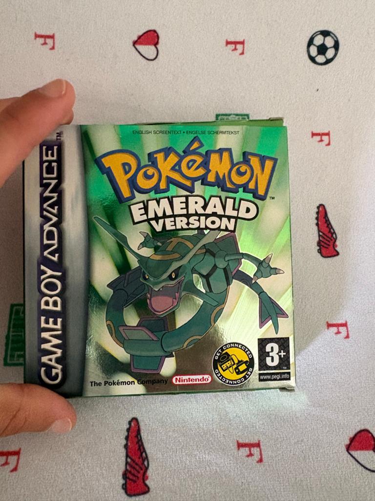 Pokémon Emerald Version - Game Boy Advance (GBA), 1 speler, Ophalen of Verzenden, Zo goed als nieuw, Role Playing Game (Rpg)