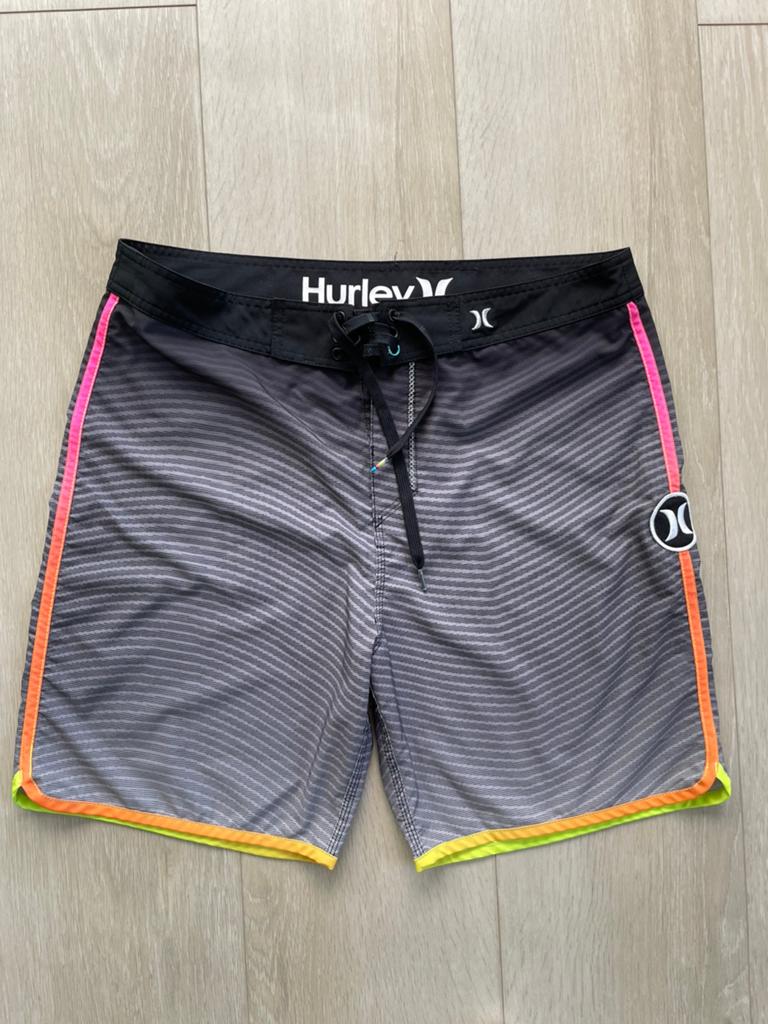 Nieuw! Hurley mannen zwemshort / zwembroek maat 34, Ophalen of Verzenden, Maat 52/54 (L), Grijs, Zwemshort