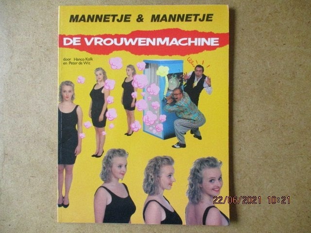 adv3540 mannetje en mannetje, Eén stripboek, Ophalen, Gelezen