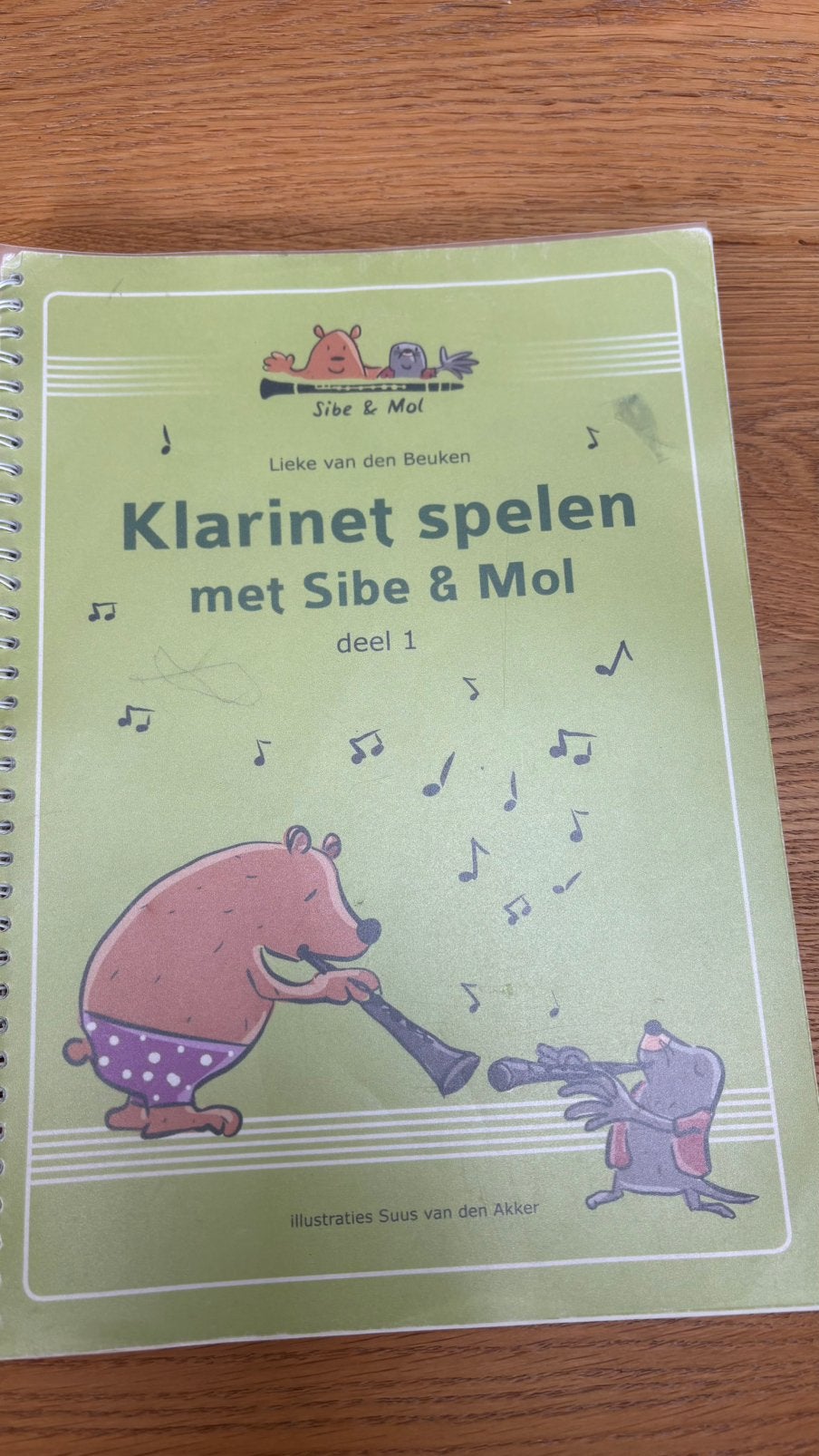 Klarinet boek: Klarinet spelen met Siebe & mol deel 1, Muziek en Instrumenten, Bladmuziek, Gebruikt, Overige genres, Les of Cursus