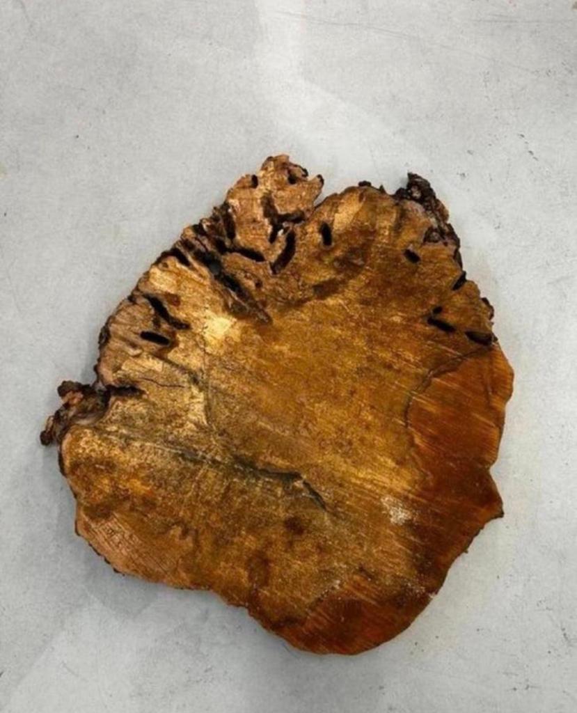 Epoxy tafelblad, Ophalen of Verzenden, Zo goed als nieuw, Rond, 50 tot 100 cm