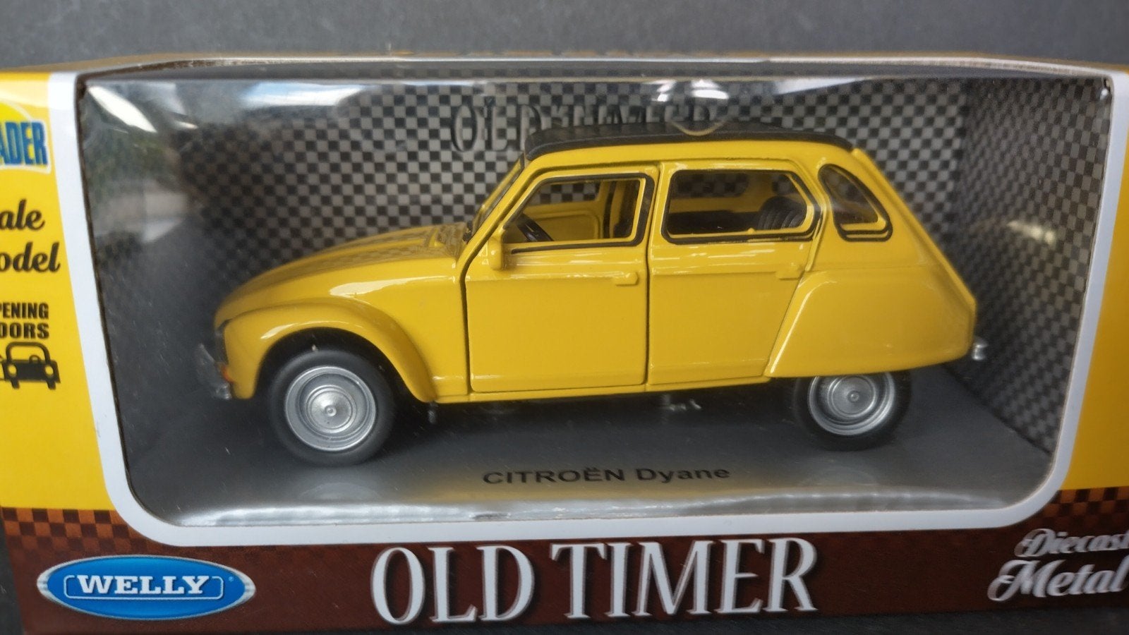 Citroen Dyane 1:36 Welly Pol, .., Auto, Verzenden, Nieuw