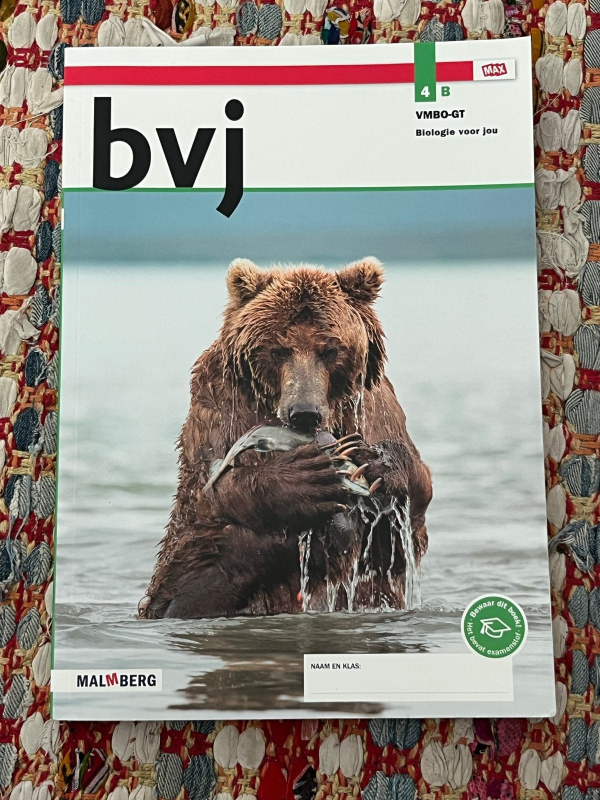 Bvj Biologie voor jou 4 VMBO-GT, Ophalen of Verzenden, Zo goed als nieuw, VMBO, Biologie