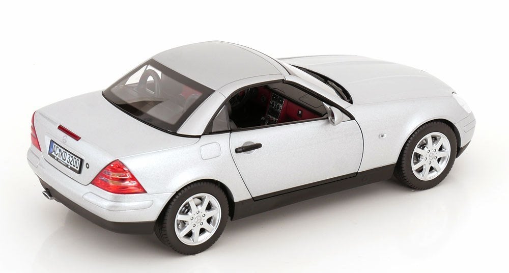 Norev 1:18  Mercedes Benz SLK 1996 Brillant Silver 2024, -, Nieuw, Norev, Ophalen of Verzenden