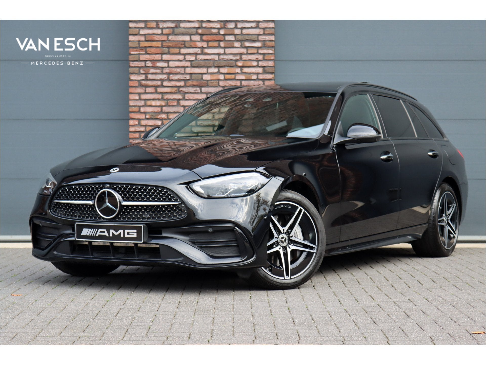 Mercedes-Benz C-Klasse Estate 300 e AMG Line | Distronic | P, Achterwielaandrijving, Gebruikt, 4 cilinders, 2020 kg