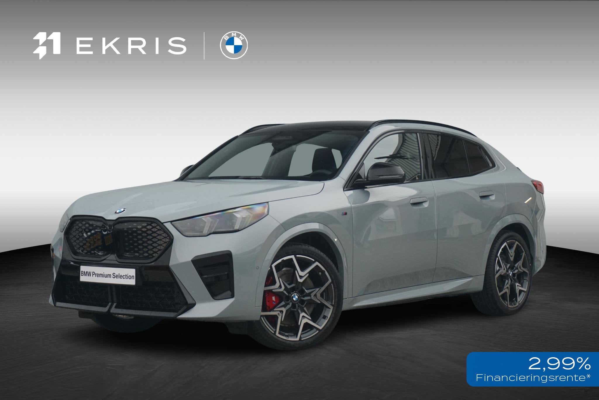 BMW iX2 eDrive20 | M Sportpakket Pro | Trekhaak | Schuif-kan, Auto's, IX2, 750 kg, 204 pk, Blauw