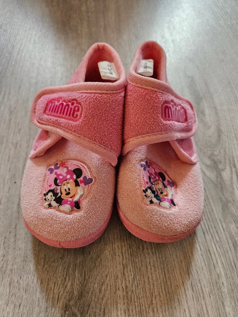 Minnie Mouse sloffen maat 24, Meisje, Minnie Mouse, Overige typen, Ophalen of Verzenden