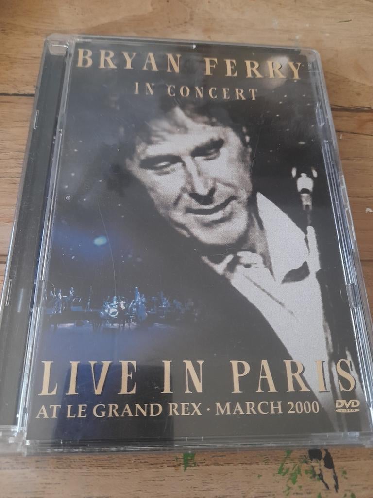 Bryan Ferry - Live in Paris DVD (In Concert), Alle leeftijden, Ophalen of Verzenden, Gebruikt, Muziek en Concerten