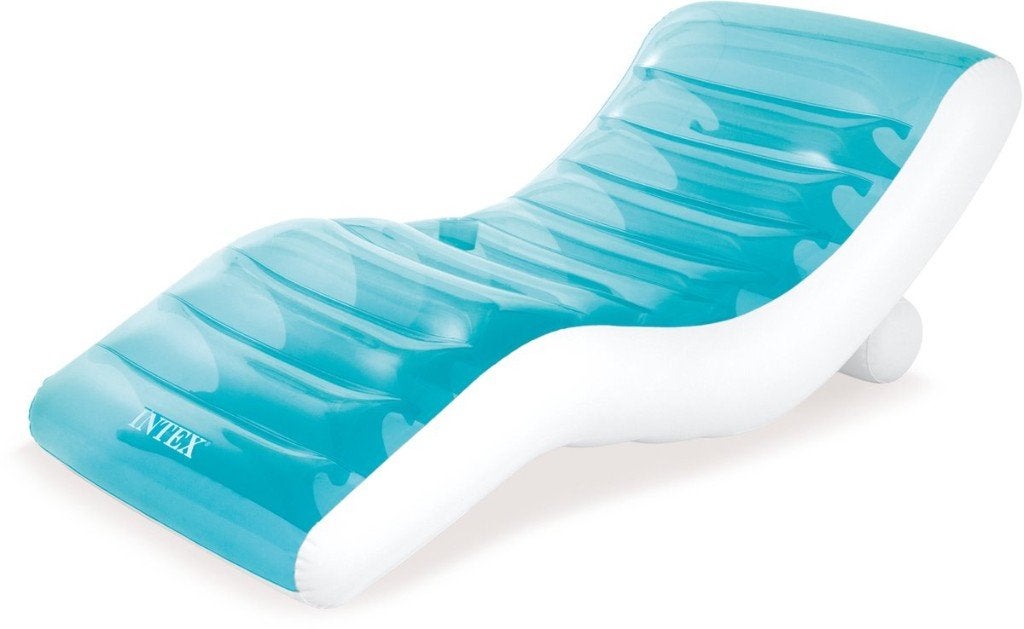 Intex Luchtbed Splash Lounge Refreshing Blue, Ophalen of Verzenden, Zo goed als nieuw, Overige typen