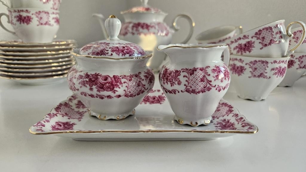 Koffieservies porselein Seltmann Weiden Bavaria Theresia 3, Ophalen