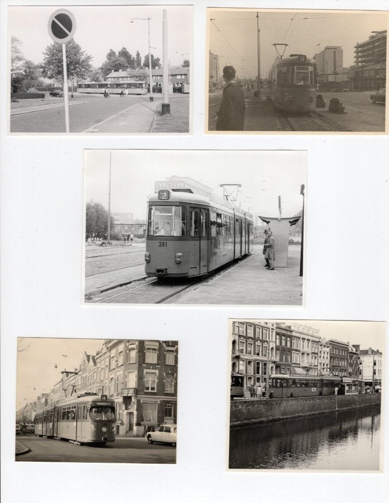 Rotterdam Tram RET Düwags 26, Verzenden, Gebruikt, Tram, Kaart of Prent