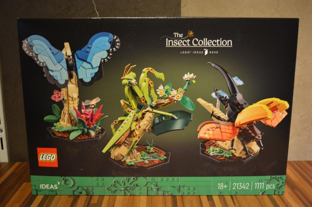 Lego Ideas 21342 I De Insectencollectie Gloednieuw in doos, Ophalen of Verzenden, Nieuw, Complete set, Lego