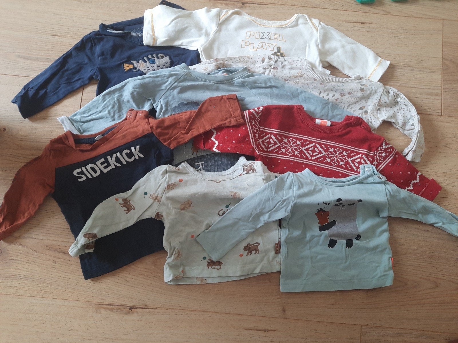 Pakket babykleding maat 50/56 jongen of meisje, Ophalen of Verzenden, Gebruikt, Maat 56